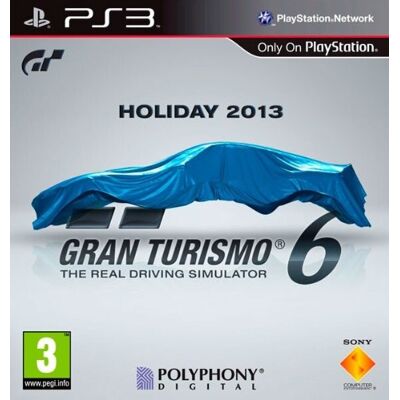 Sony Gran Turismo 6 Ps-3 Pegi - Publicité Sony Gran Turismo 6 Ps-3 Pegi - Publicité
