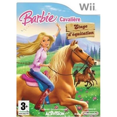 ACTIVISION Barbie Cavaliere Stage D'Equitation - Nintendo Wii - Fr - Publicité ACTIVISION Barbie Cavaliere Stage D'Equitation - Nintendo Wii - Fr - Publicité
