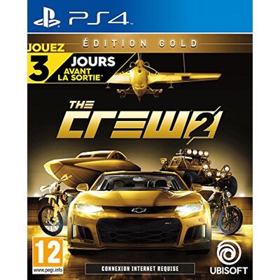 Ubisoft The Crew 2: Édition Gold Jeu Ps4 - Publicité Ubisoft The Crew 2: Édition Gold Jeu Ps4 - Publicité