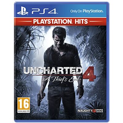 Sony Uncharted 4: A Thiefs End - Playstation Hits (Ps4) - Publicité Sony Uncharted 4: A Thiefs End - Playstation Hits (Ps4) - Publicité