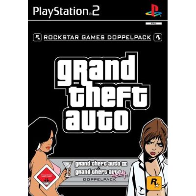 Rockstar Games Doppelpack: Grand Theft Auto 3 + Vice City - Publicité Rockstar Games Doppelpack: Grand Theft Auto 3 + Vice City - Publicité