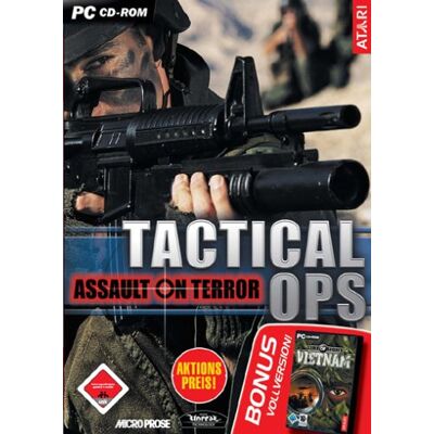 Atari Twinpack: Tactical Ops + Line Of Sight Vietnam - Publicité Atari Twinpack: Tactical Ops + Line Of Sight Vietnam - Publicité