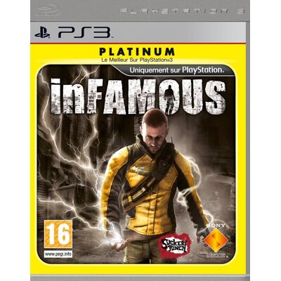 Sony Computer Entertainment Ps3 Infamous Platinum - Publicité Sony Computer Entertainment Ps3 Infamous Platinum - Publicité