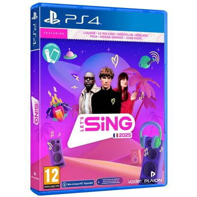 Koch Media Videospiel Playstation 4 Let'S Sing 2025 - Marke Ean: 4020628582357 - Publicité Koch Media Videospiel Playstation 4 Let'S Sing 2025 - Marke Ean: 4020628582357 - Publicité