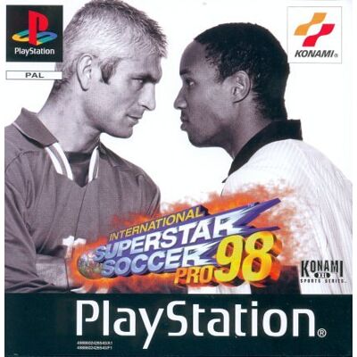 Konami International Superstar Soccer Pro 98 (Psx) Oa Gebr. Publicité Konami International Superstar Soccer Pro 98 (Psx) Oa Gebr. Publicité