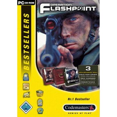 Codemasters Operation Flashpoint Cold War Crisis - Édition Jeu de l'Année - PC - 3 Disques - Publicité Codemasters Operation Flashpoint Cold War Crisis - Édition Jeu de l'Année - PC - 3 Disques - Publicité