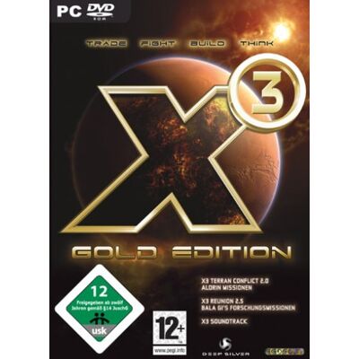 Deep Silver X3 - Gold Edition - Publicité Deep Silver X3 - Gold Edition - Publicité