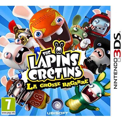Ubisoft Les Lapins Crétins : La Grosse Bagarre (Rabbids Rumble) 3ds - Publicité Ubisoft Les Lapins Crétins : La Grosse Bagarre (Rabbids Rumble) 3ds - Publicité