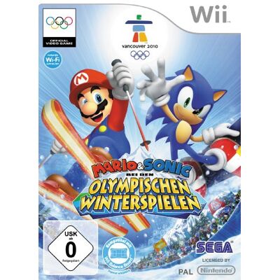 SEGA Mario & Sonic Bei Den Olympischen Winterspielen - Publicité SEGA Mario & Sonic Bei Den Olympischen Winterspielen - Publicité