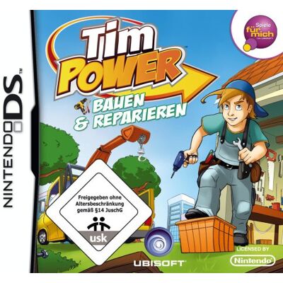 Ubisoft Tim Power - Bauen & Reparieren - Publicité Ubisoft Tim Power - Bauen & Reparieren - Publicité