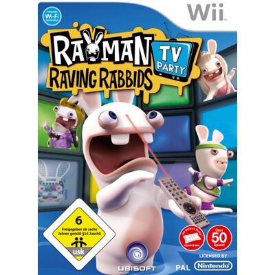 Ubisoft Rayman Raving Rabbids: Tv-Party - Publicité Ubisoft Rayman Raving Rabbids: Tv-Party - Publicité