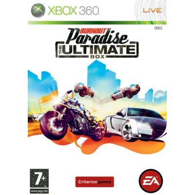 Microsoft Xbox 360 Burnout Paradise - La Boîte Ultime - Jeu Vidéo - Publicité Microsoft Xbox 360 Burnout Paradise - La Boîte Ultime - Jeu Vidéo - Publicité