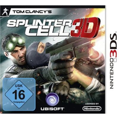 Ubisoft Tom Clancy'S Splinter Cell 3d - Publicité Ubisoft Tom Clancy'S Splinter Cell 3d - Publicité