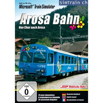 Aerosoft Train Simulator: Arosa Bahn - Von Chur Nach Arosa (Add-On) - Publicité Aerosoft Train Simulator: Arosa Bahn - Von Chur Nach Arosa (Add-On) - Publicité