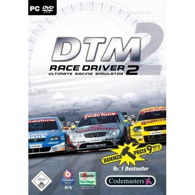 Codemasters Race Driver 2 - DVD PC en Allemand - Neuf ou d'occasion - Jeu Vidéo - Publicité Codemasters Race Driver 2 - DVD PC en Allemand - Neuf ou d'occasion - Jeu Vidéo - Publicité