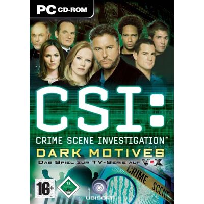 Ubisoft Csi: Crime Scene Investigation - Dark Motives - Publicité Ubisoft Csi: Crime Scene Investigation - Dark Motives - Publicité
