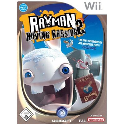 Ubisoft Rayman Raving Rabbids 2 - Publicité Ubisoft Rayman Raving Rabbids 2 - Publicité