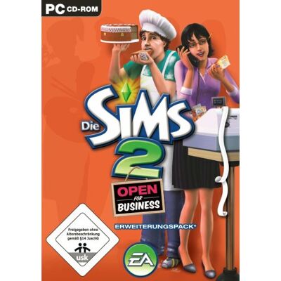 EA GAMES Die Sims 2 - Open For Business - Publicité EA GAMES Die Sims 2 - Open For Business - Publicité