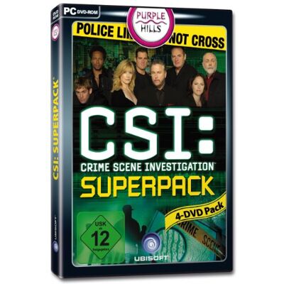 Ubisoft Csi Superpack - Publicité Ubisoft Csi Superpack - Publicité