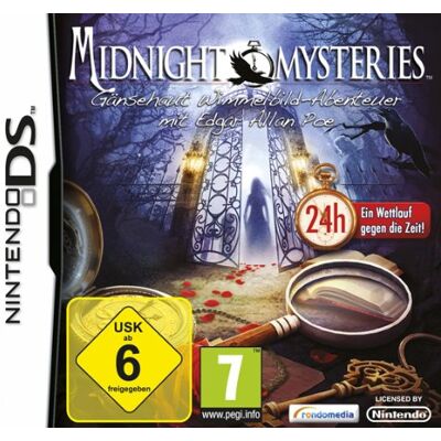 Rondomedia Midnight Mysteries Ds - Publicité Rondomedia Midnight Mysteries Ds - Publicité