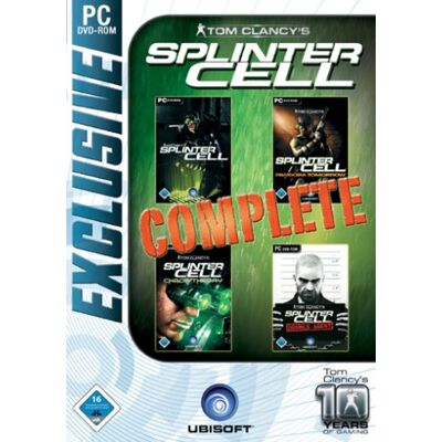 Ubisoft Splinter Cell - Complete Box - Publicité Ubisoft Splinter Cell - Complete Box - Publicité