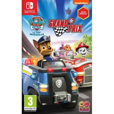 Paw Patrol, La Pat'Patrouille : Grand Prix (Switch) - Publicité Paw Patrol, La Pat'Patrouille : Grand Prix (Switch) - Publicité