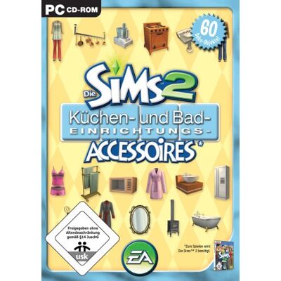 EA GAMES Die Sims 2 - Küchen- Und Bad-Einrichtungs-Accessoires (Add-On) - Publicité EA GAMES Die Sims 2 - Küchen- Und Bad-Einrichtungs-Accessoires (Add-On) - Publicité
