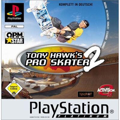 ACTIVISION Tony Hawk'S Pro Skater 2 - Publicité ACTIVISION Tony Hawk'S Pro Skater 2 - Publicité
