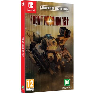 Microids Front Mission 1st Limited Edition Ns - Publicité Microids Front Mission 1st Limited Edition Ns - Publicité