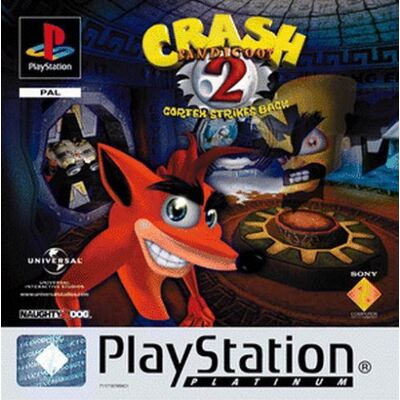 Universal Crash Bandicoot 2 - Cortex Strikes Back - Platinum - Publicité Universal Crash Bandicoot 2 - Cortex Strikes Back - Platinum - Publicité