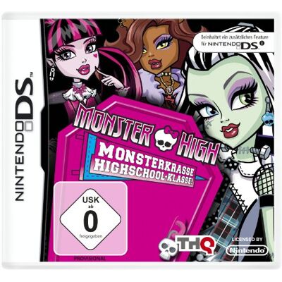 THQ Monster High - Die Monsterkrasse Highschool Klasse - Publicité THQ Monster High - Die Monsterkrasse Highschool Klasse - Publicité