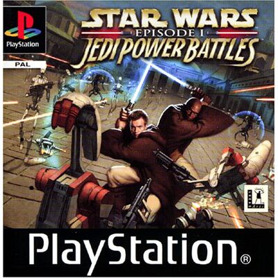 LucasArts Star Wars Episode 1 - Jedi Power Battles - Publicité LucasArts Star Wars Episode 1 - Jedi Power Battles - Publicité