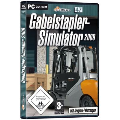 Astragon Gabelstapler-Simulator 2009 - Publicité Astragon Gabelstapler-Simulator 2009 - Publicité