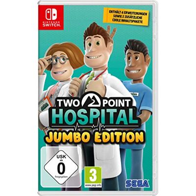 SEGA Two Point Hospital: Jumbo Edition (Nintendo Switch) - Publicité SEGA Two Point Hospital: Jumbo Edition (Nintendo Switch) - Publicité