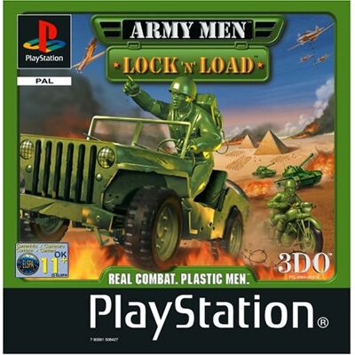 Infogrames Videogames Army Men - Lock & Load - Publicité Infogrames Videogames Army Men - Lock & Load - Publicité