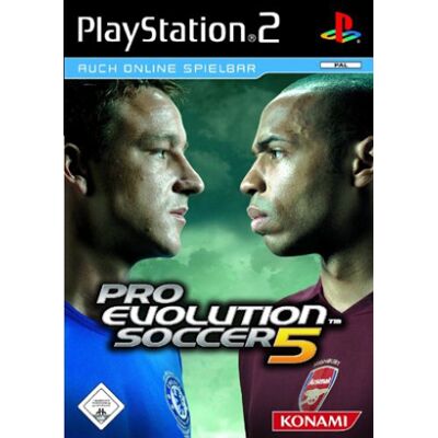 Konami Pro Evolution Soccer 5 - Publicité Konami Pro Evolution Soccer 5 - Publicité