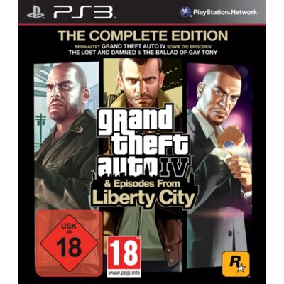 Rockstar Games Grand Theft Auto Iv & Episodes From Liberty City - The Complete Edition - Publicité Rockstar Games Grand Theft Auto Iv & Episodes From Liberty City - The Complete Edition - Publicité