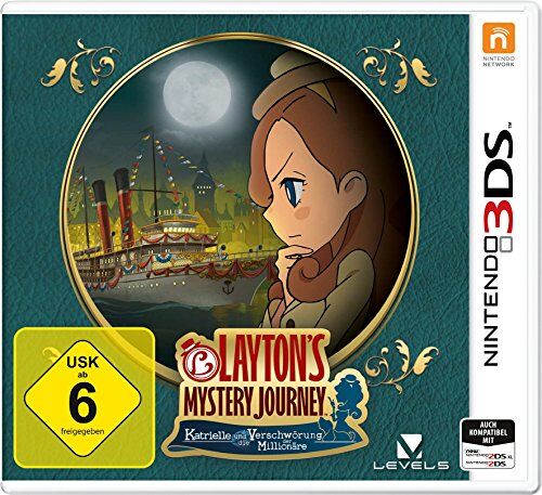 Layton`S Mystery Journey: Katrielle Und Die Verschwörung Der Millionäre - Standard Edition - [Nintendo 3ds]