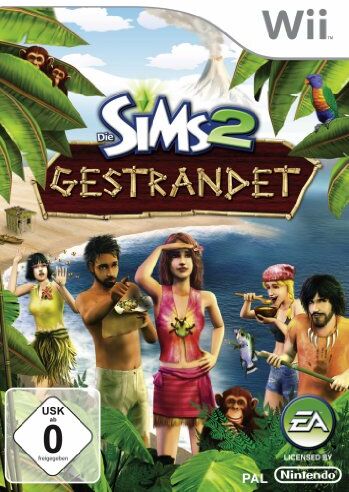 Electronic Arts Die Sims 2 - Gestrandet [Software Pyramide] - [Nintendo Wii]