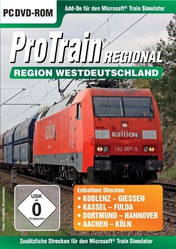 NBG EDV Handels & Verlags GmbH Train Simulator - Protrain Regional: Westdeutschland (Add-On)