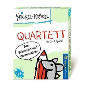 Die Krickelkrakels Oetinger F93331 Krickel-Krakel Quartett