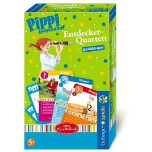 Astrid Lindgren Pippi Entdecker-Quartett