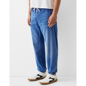 Bershka Jeans Jogger Homme L Bleu