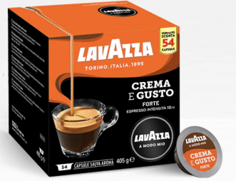 Mitac 54 Capsules De Café Lavazza Crema E Gusto Forte