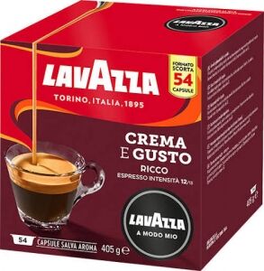 Mitac 54 Capsules De Café Lavazza A Modo Mio Crema E Gusto Ricco