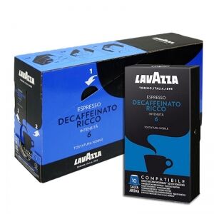 Nespresso 500 Capsules De Café Lavazza Espresso Décaféiné Ricco 