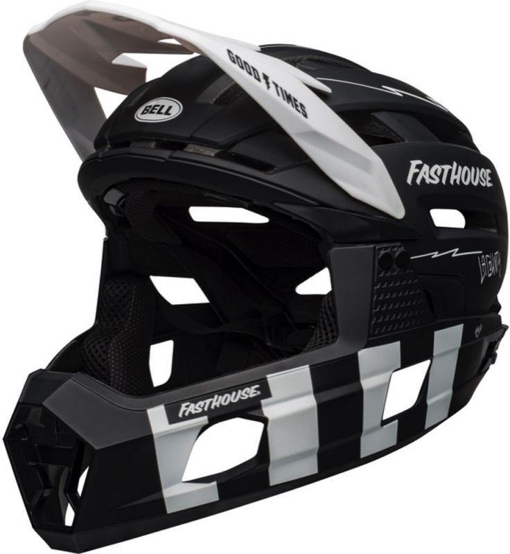 Bell Helmets Super Air R Mips - Casque VTT M Black White Fh 52-56 cm