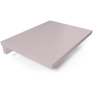 ABC MEUBLES Tablette de chevet suspendue bois - - Violet Pastel