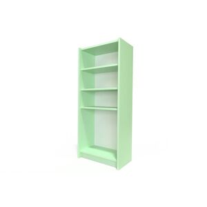 ABC MEUBLES Étagère Bibliothèque Bois - - Vert Pastel