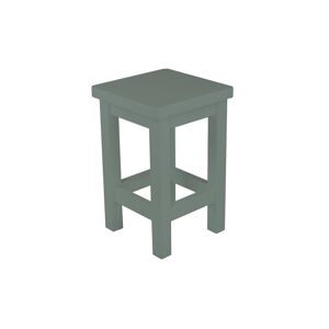 ABC MEUBLES Tabouret droit bois made in France - - Gris